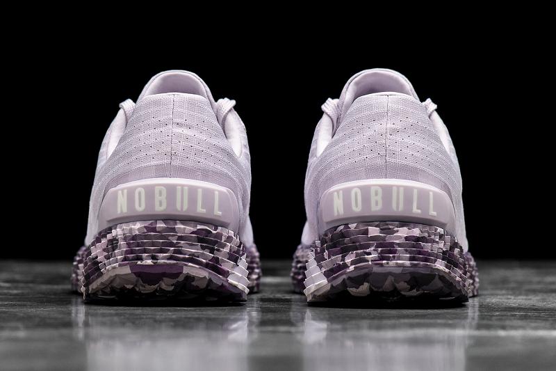 Women's Nobull Wild Wisteria Ripstop Running Shoes Purple | SG O2736K